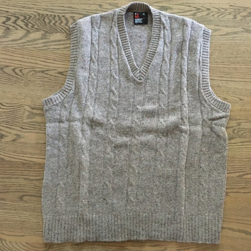 Mens Sweater Vest XL